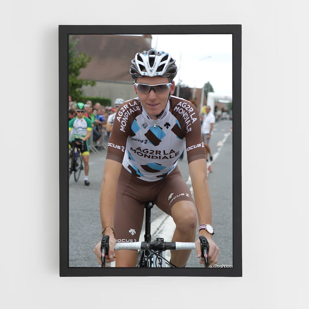 Poster Romain de bardet – affiche Cyclisme (vue 2)